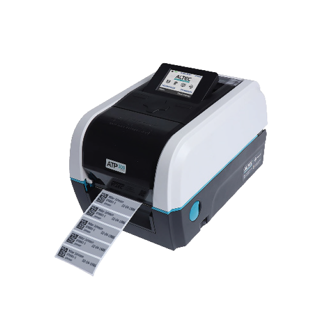 ALTEC printer ATP-600 PRO for printing unique, cryo-resistant eWitness labels in the IVF laboratory.